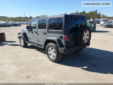 2015 Jeep Wrangler Unlimited Sport VIN 1C4BJWDG3FL727009 фото 4