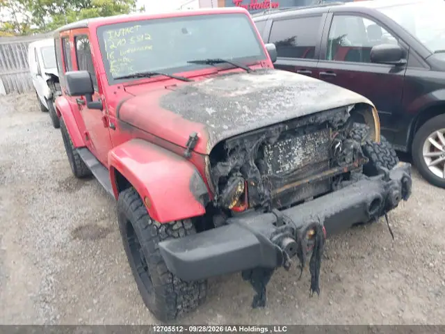 1C4BJWEG3GL195860 — 2016 Jeep Wrangler, Повреждение двигателя (Engine Fire), фото до ремонта