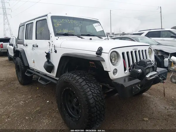 1C4BJWEG9GL201404 — 2016 Jeep Wrangler, Опрокидывание (Rollover), фото до ремонта
