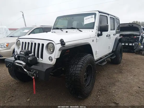 1C4BJWEG9GL201404 — 2016 Jeep Wrangler, фото 2 с аукциона IAAI, Опрокидывание