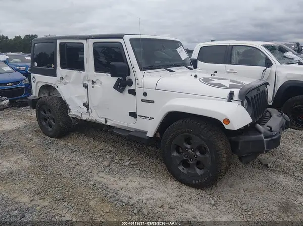 1C4BJWDG0HL575211 — 2017 Jeep Wrangler, Правый бок (Right Side), фото до ремонта