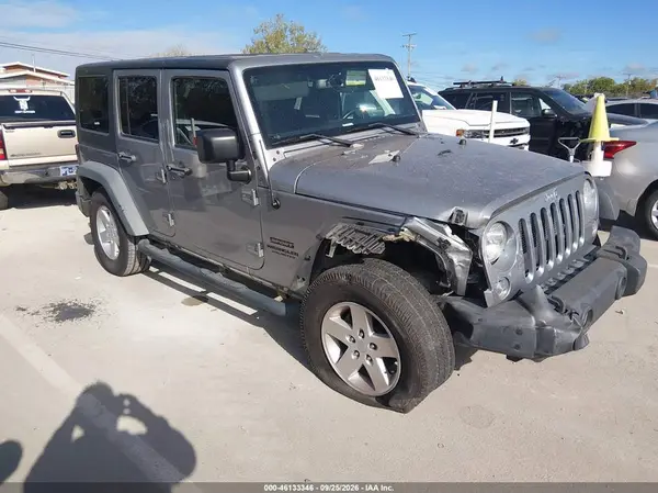 1C4BJWDG6HL657895 — 2017 Jeep Wrangler, Передняя часть справа (Right Front), фото до ремонта
