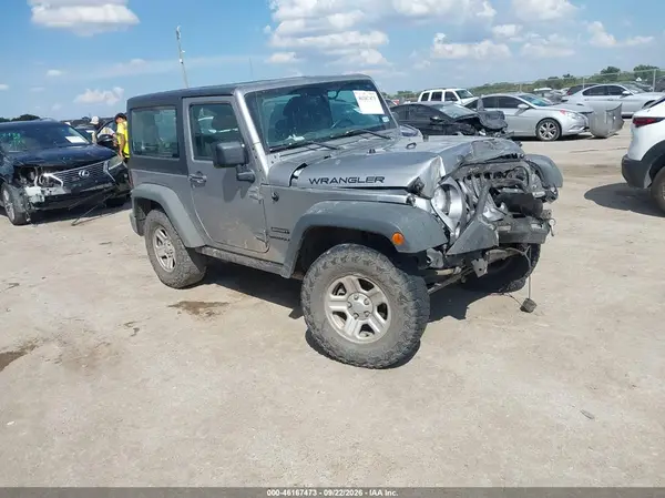 1C4AJWAG2HL580815 — 2017 Jeep Wrangler, Передняя часть (Front End), фото до ремонта