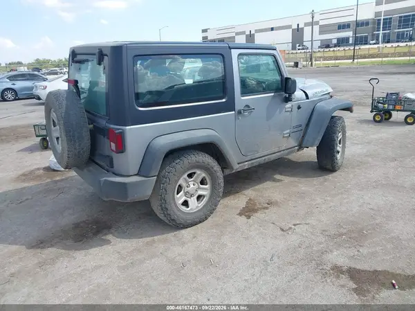 1C4AJWAG2HL580815 — 2017 Jeep Wrangler, фото 4 с аукциона IAAI, Передняя часть
