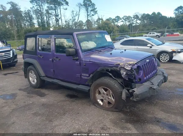 1C4BJWDG5HL713115 — 2017 Jeep Wrangler, Передняя часть (Front End), фото до ремонта