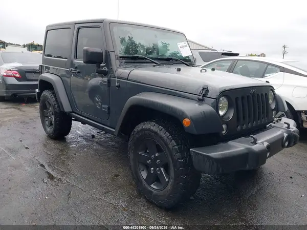 1C4AJWAG4HL613894 — 2017 Jeep Wrangler, Передняя часть (Front End), фото до ремонта