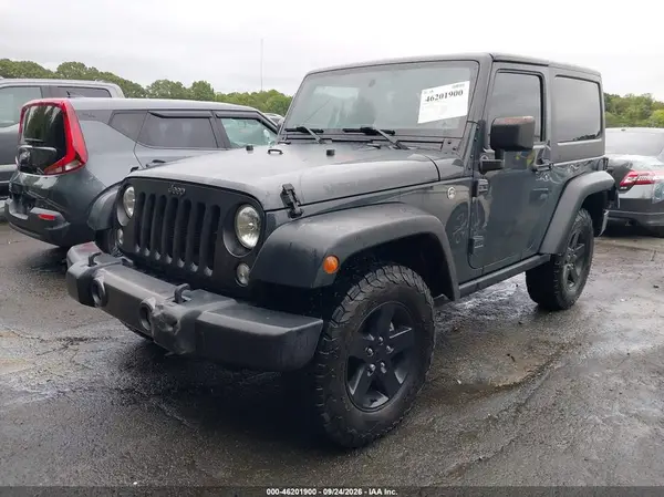 1C4AJWAG4HL613894 — 2017 Jeep Wrangler, фото 2 с аукциона IAAI, Передняя часть