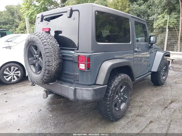 1C4AJWAG4HL613894 — 2017 Jeep Wrangler, фото 4 с аукциона IAAI, Передняя часть
