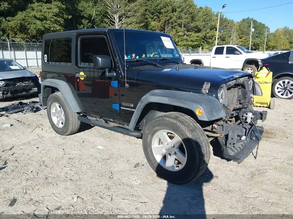 1C4AJWAG5HL568125 — 2017 Jeep Wrangler, Передняя часть (Front End), фото до ремонта