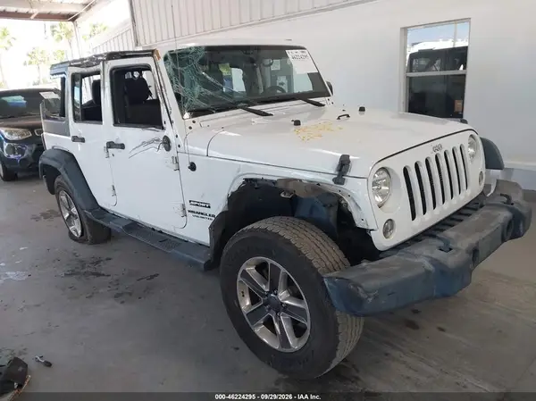 1C4BJWDG6HL513618 — 2017 Jeep Wrangler, Крыша (Roof), фото до ремонта