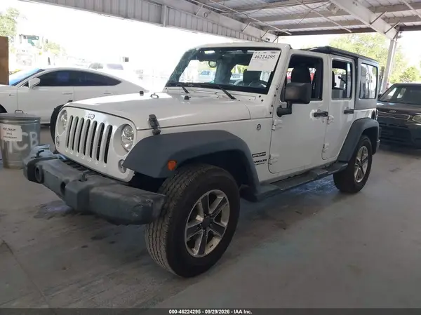 2017 JEEP WRANGLER VIN 1C4BJWDG6HL513618 фото 2