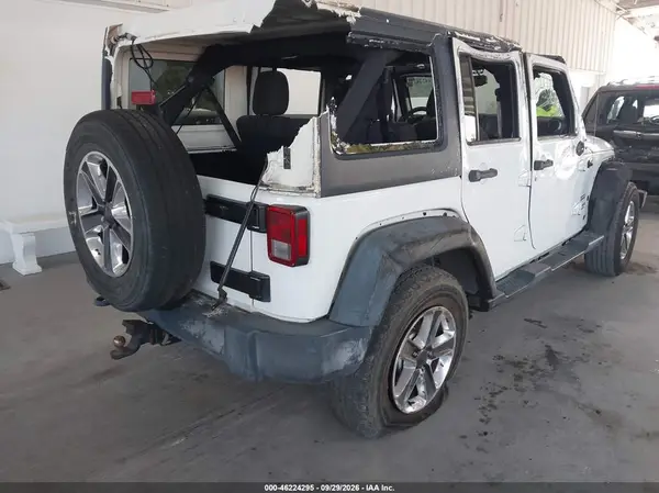 2017 JEEP WRANGLER VIN 1C4BJWDG6HL513618 фото 4