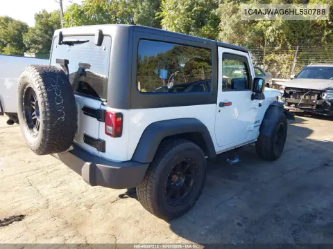 2017 Jeep Wrangler Sport 4X4 VIN 1C4AJWAG6HL530788 фото 5