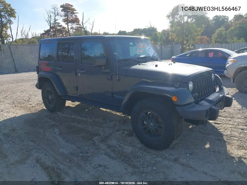 2017 Jeep Wrangler Unlimited Winter 4X4 VIN 1C4BJWEG3HL566467 фото 2