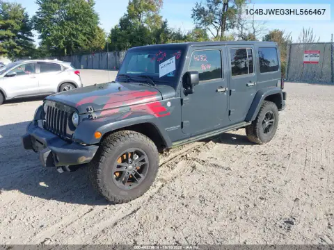 2017 Jeep Wrangler Unlimited Winter 4X4 VIN 1C4BJWEG3HL566467 фото 3