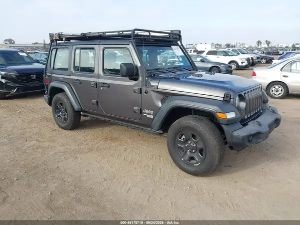 1C4HJXDG1JW139293 — 2018 Jeep Wrangler, Нет повреждений (None), фото до ремонта
