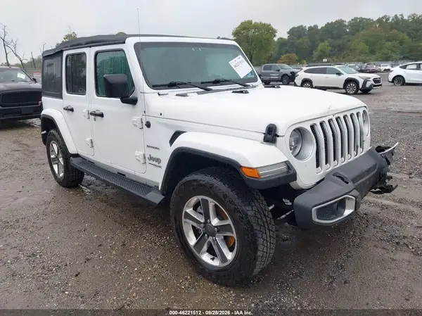 1C4HJXEGXJW249872 — 2018 Jeep Wrangler, Передняя часть (Front End), фото до ремонта