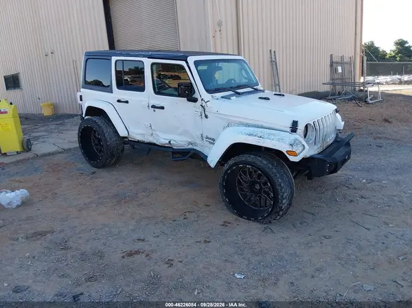 1C4HJXDG3JW181965 — 2018 Jeep Wrangler, Правый бок (Right Side), фото до ремонта