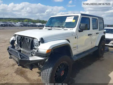 2018 Jeep Wrangler Unlimited Sahara 4X4 VIN 1C4HJXEG2JW167523 фото 3