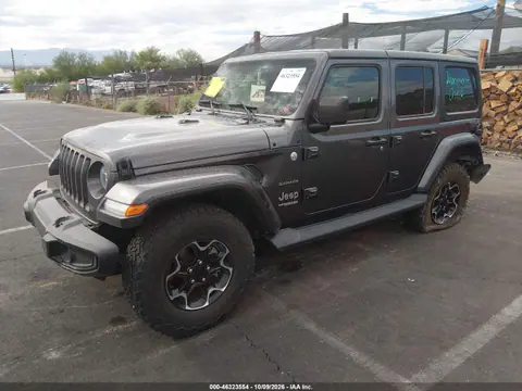2018 Jeep Wrangler Unlimited Sahara 4X4 VIN 1C4HJXEG6JW147338 фото 3