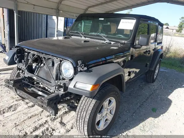 1C4HJXDG7KW512273 — 2019 Jeep Wrangler, фото 2 с аукциона IAAI 13.10.2026, Передняя часть
