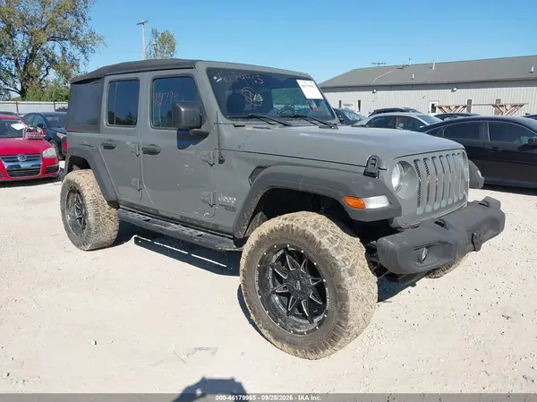 1C4HJXDN4KW547982 — 2019 Jeep Wrangler, Подтопление (Flood), фото до ремонта