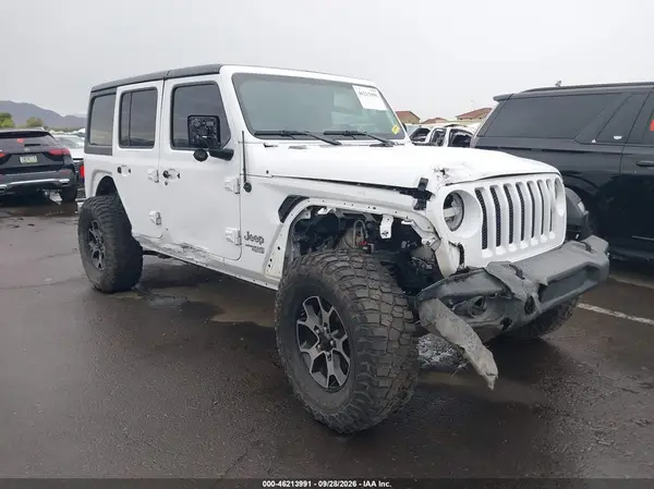 1C4HJXDG0KW557636 — 2019 Jeep Wrangler, Правый бок (Right Side), фото до ремонта
