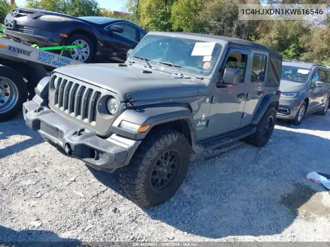 2019 Jeep Wrangler Unlimited Sport S 4X4 VIN 1C4HJXDN1KW616546 фото 3