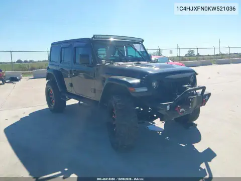 2019 Jeep Wrangler Unlimited Rubicon 4X4 VIN 1C4HJXFN0KW521036 фото 1