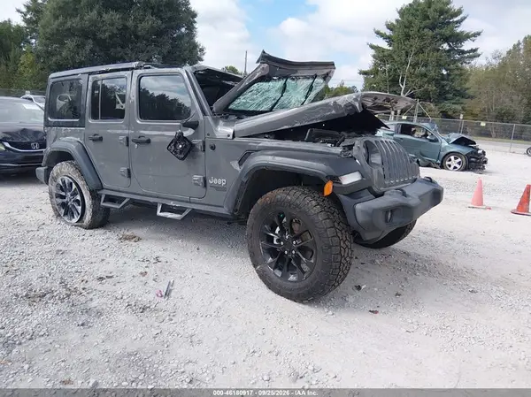 1C4HJXDG5LW255485 — 2020 Jeep Wrangler, Опрокидывание (Rollover), фото до ремонта