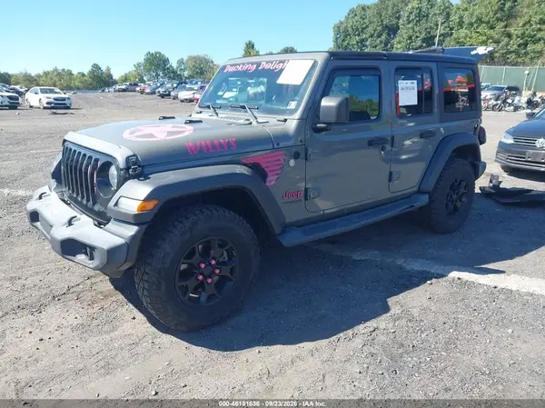 1C4HJXDN0LW158919 — 2020 Jeep Wrangler, фото 2 с аукциона IAAI 07.10.2026, Задняя часть слева