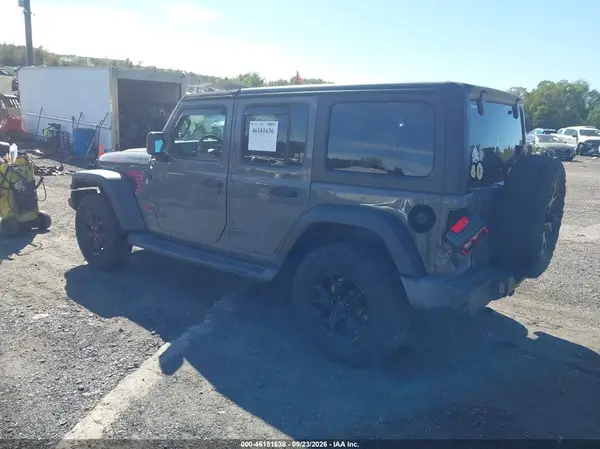 1C4HJXDN0LW158919 — 2020 Jeep Wrangler, фото 3 с аукциона IAAI 07.10.2026, Задняя часть слева