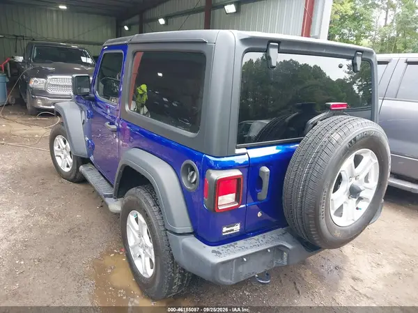 1C4GJXAG8LW286312 — 2020 Jeep Wrangler, фото 3 с аукциона IAAI, Передняя часть