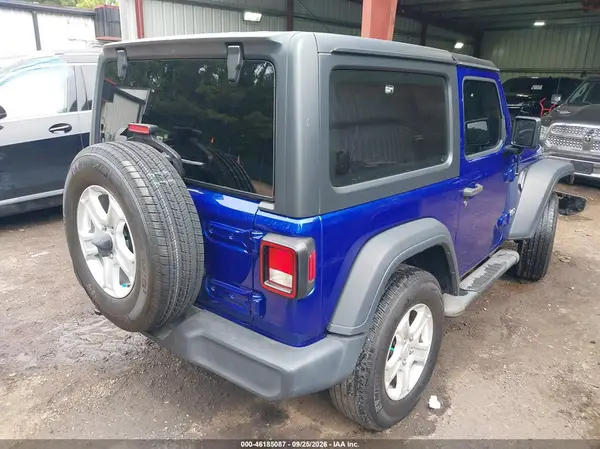 1C4GJXAG8LW286312 — 2020 Jeep Wrangler, фото 4 с аукциона IAAI, Передняя часть