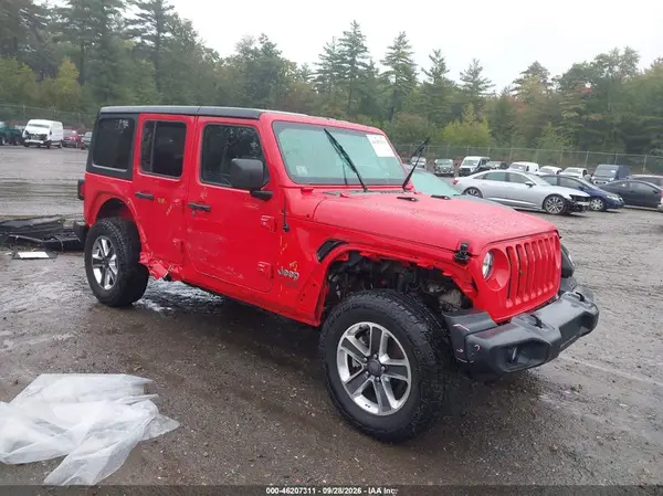 1C4HJXDN2LW214603 — 2020 Jeep Wrangler, Правый бок (Right Side), фото до ремонта