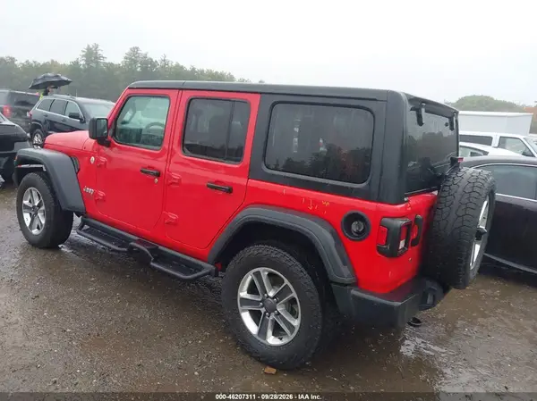 1C4HJXDN2LW214603 — 2020 Jeep Wrangler, фото 3 с аукциона IAAI, Правый бок