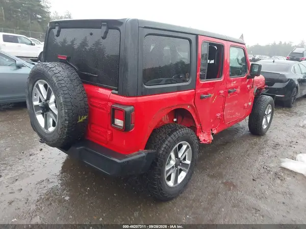 1C4HJXDN2LW214603 — 2020 Jeep Wrangler, фото 4 с аукциона IAAI, Правый бок