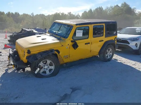 1C4HJXDN2LW142575 — 2020 Jeep Wrangler, фото 2 с аукциона IAAI, Передняя часть