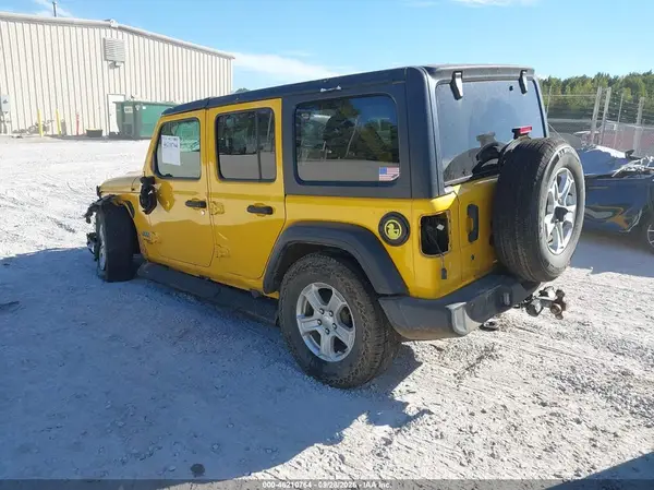 1C4HJXDN2LW142575 — 2020 Jeep Wrangler, фото 3 с аукциона IAAI, Передняя часть