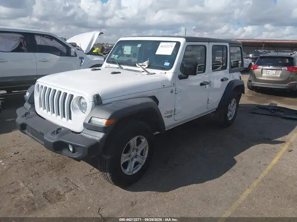 1C4HJXDN9LW157123 — 2020 Jeep Wrangler, фото 2 с аукциона IAAI, Задняя часть