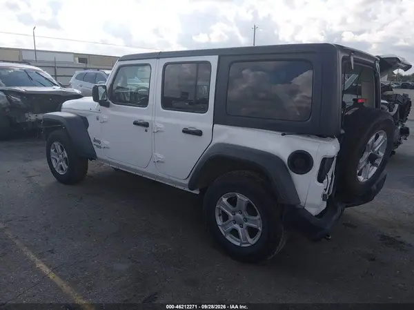 1C4HJXDN9LW157123 — 2020 Jeep Wrangler, фото 3 с аукциона IAAI, Задняя часть