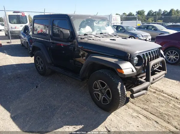 1C4GJXAG7LW139995 — 2020 Jeep Wrangler, Передняя часть (Front End), фото до ремонта