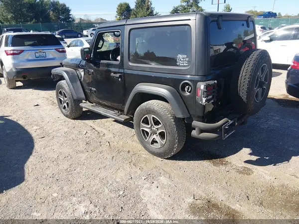 1C4GJXAG7LW139995 — 2020 Jeep Wrangler, фото 3 с аукциона IAAI, Передняя часть