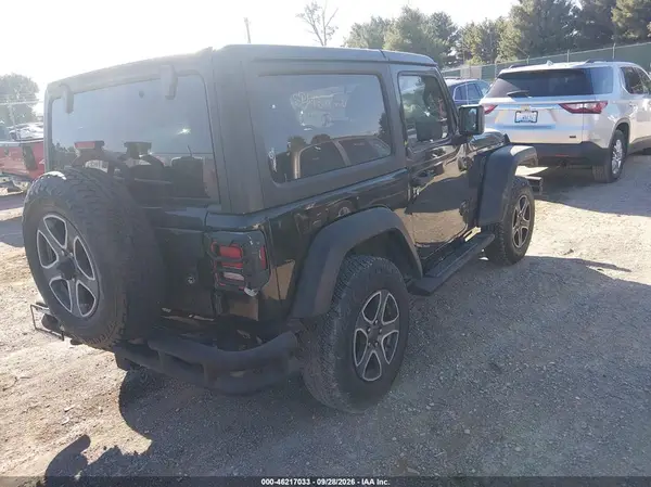 1C4GJXAG7LW139995 — 2020 Jeep Wrangler, фото 4 с аукциона IAAI, Передняя часть