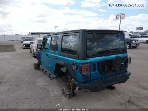1C4HJXFG3LW310500 — 2020 Jeep Wrangler, фото 4 с аукциона IAAI, Повреждения со всех сторон