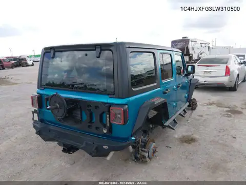 1C4HJXFG3LW310500 — 2020 Jeep Wrangler, фото 5 с аукциона IAAI, Повреждения со всех сторон