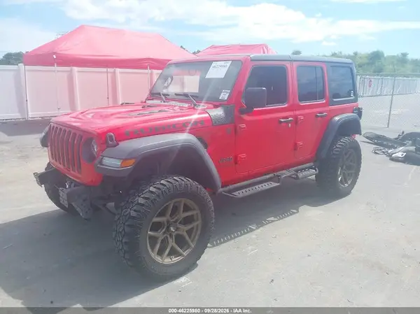 1C4HJXFN3LW223498 — 2020 Jeep Wrangler, фото 2 с аукциона IAAI 04.10.2026, Передняя часть