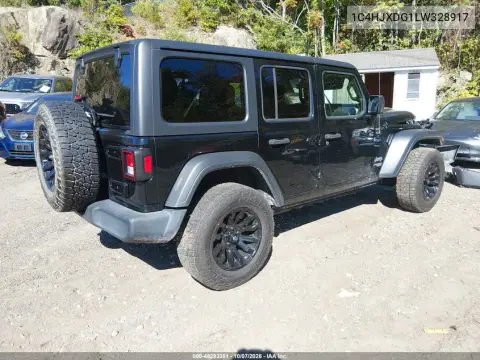 2020 Jeep Wrangler Unlimited Sport S 4X4 VIN 1C4HJXDG1LW328917 фото 5