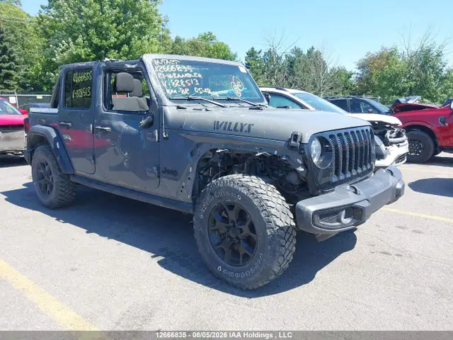 1C4HJXDGXMW828513 — 2021 Jeep Wrangler, Правый бок (Right Side), фото до ремонта