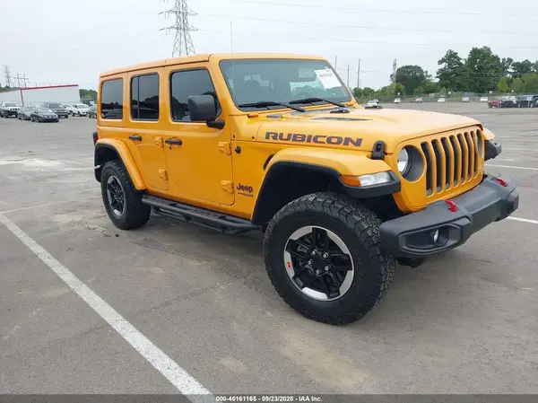 1C4HJXFG9MW618255 — 2021 Jeep Wrangler, Передняя часть (Front End), фото до ремонта